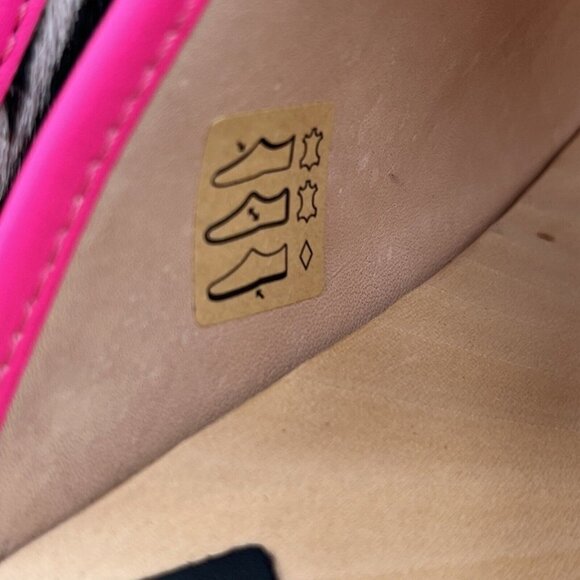 Hasbeens Open Toe Zebra Clogs Womens Size 38 New No Box Sweden Swedish 7.5 US - Picture 8 of 8